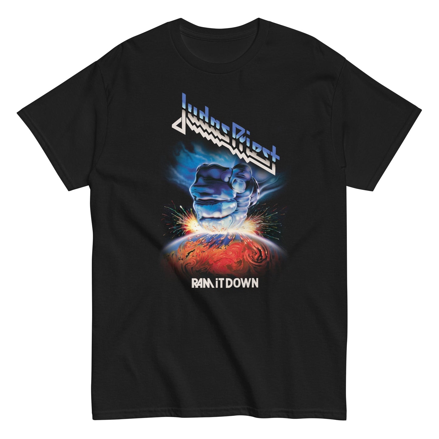 Judas Priest Ram It Down Officially Licensed Mens T Shirt Black
