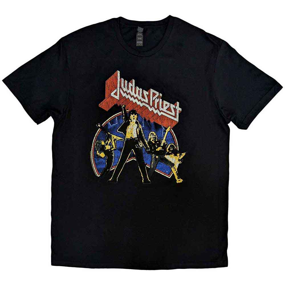 Judas Priest Unleashed Version 2 Mens T Shirt Officially Licensed