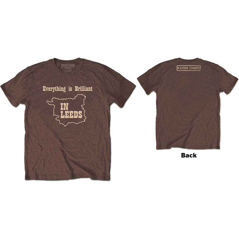 Kaiser Chiefs Everything Is Brilliant Mens T Shirt Officially Licensed