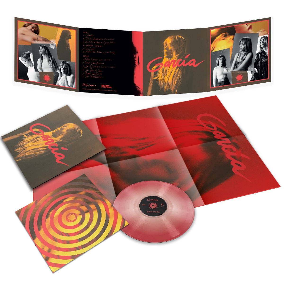 García (Red & Pink Translucent Colored Vinyl) (2 Lp's) Vinyl Record