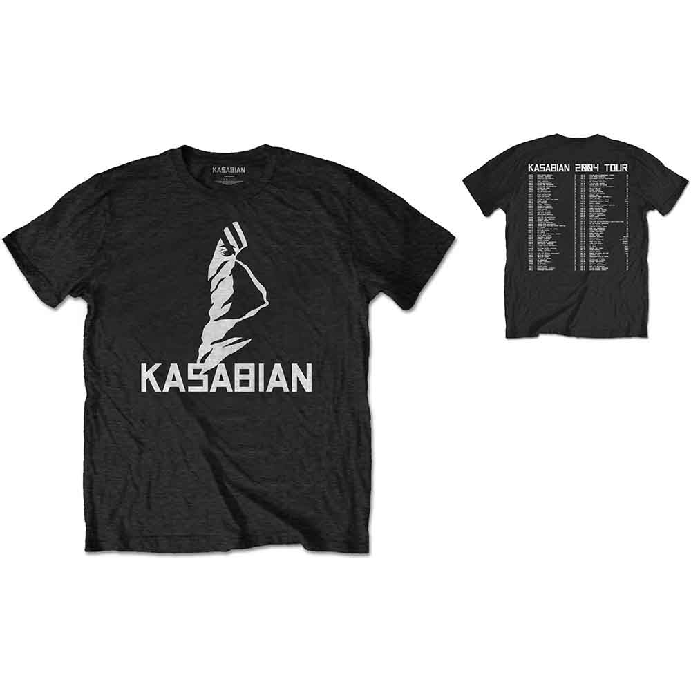 Kasabian Ultra Face 2004 Tour Mens T Shirt Officially Licensed
