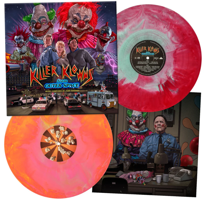 Killer Klowns From Outer Space OST (2LP Killer Klown Hand Poured) Vinyl Record