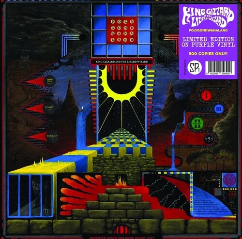 King Gizzard & The Lizard Wizard - Polygondwanaland (Limited Edition, Purple Colored Vinyl) Vinyl Record