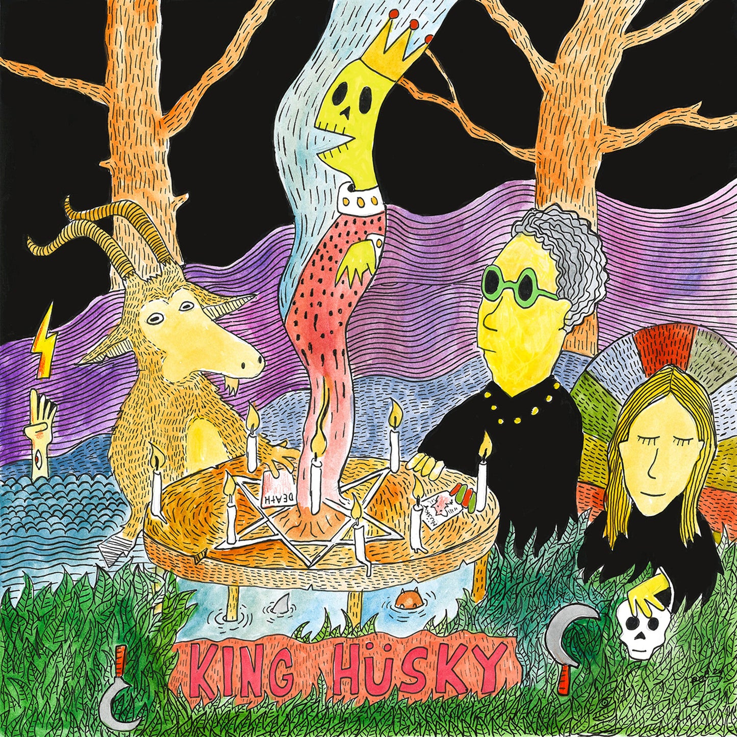 King Husky Vinyl Record