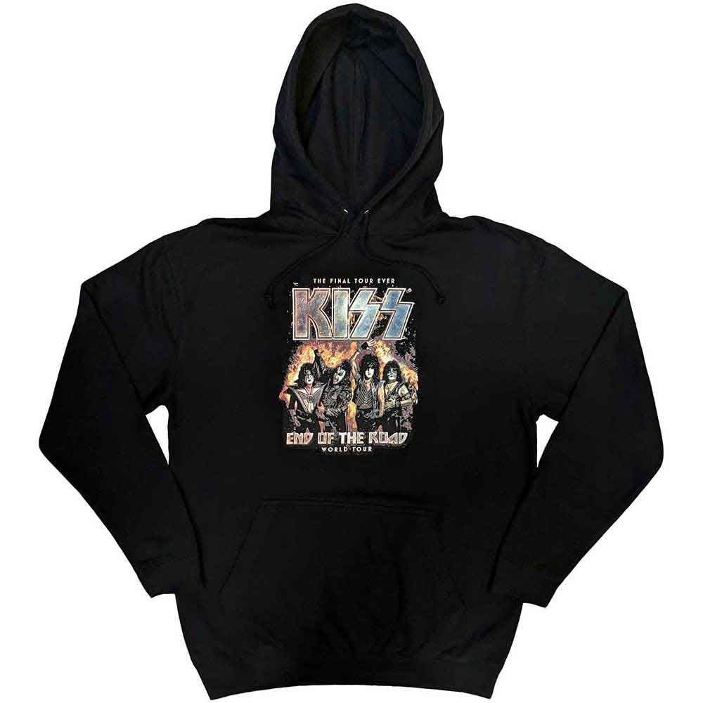 Kiss End Of The Road Final Tour Hoodie Sweatshirt Officially Licensed