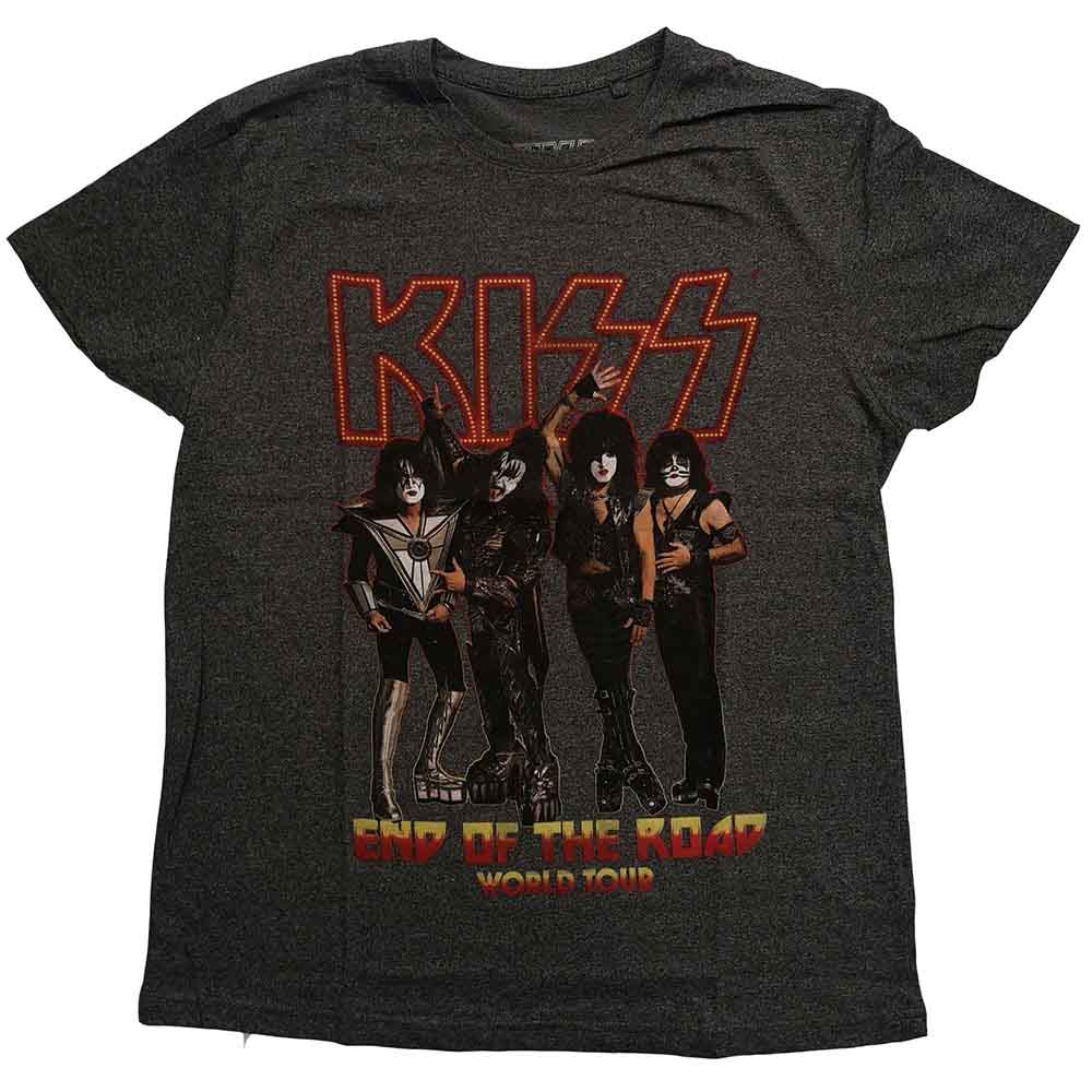 Kiss End of the Road Tour Mens T Shirt Officially Licensed