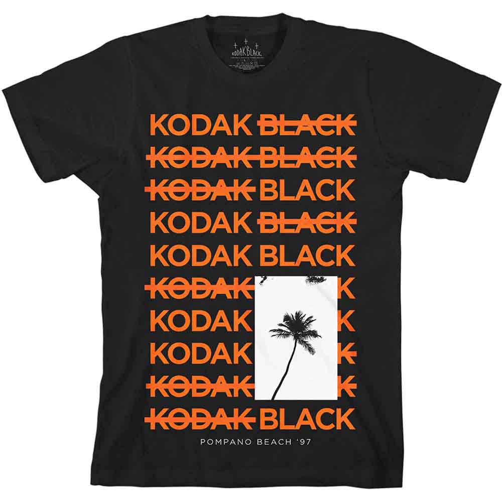 Kodak Black Palm Mens T Shirt Officially Licensed