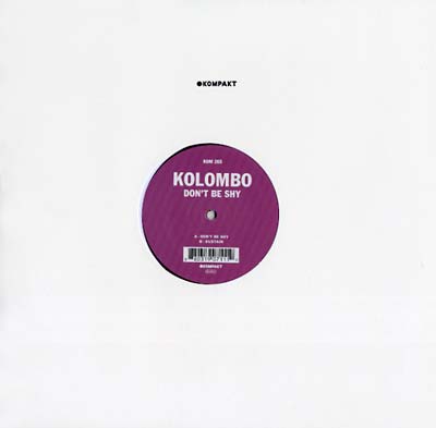 KOLOMBO - Don't Be Shy Vinyl Record