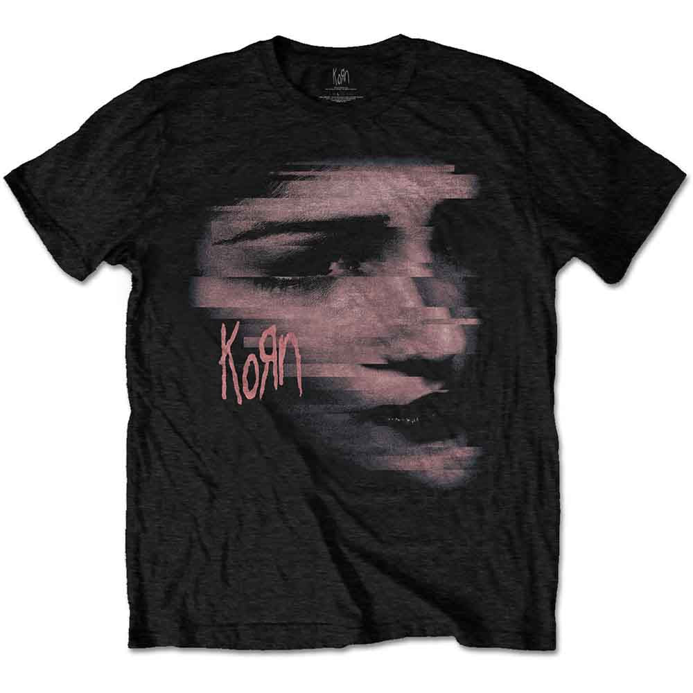 Korn Chopped Face Mens T Shirt Officially Licensed