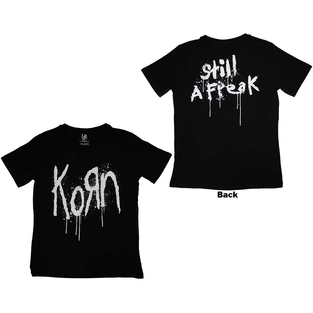 Korn Still A Freak Womens T Shirt Officially Licensed