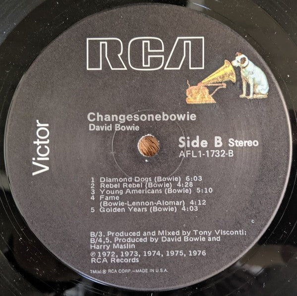 David Bowie – Changesonebowie (LP Vinyl) Vinyl Record