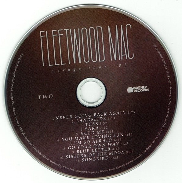 Fleetwood Mac – Mirage Tour 82 (2-CD)