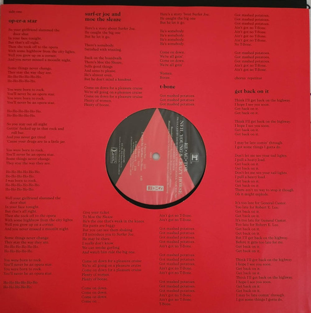 Neil Young – Re-Ac-Tor (4-LP Vinyl) Vinyl Record