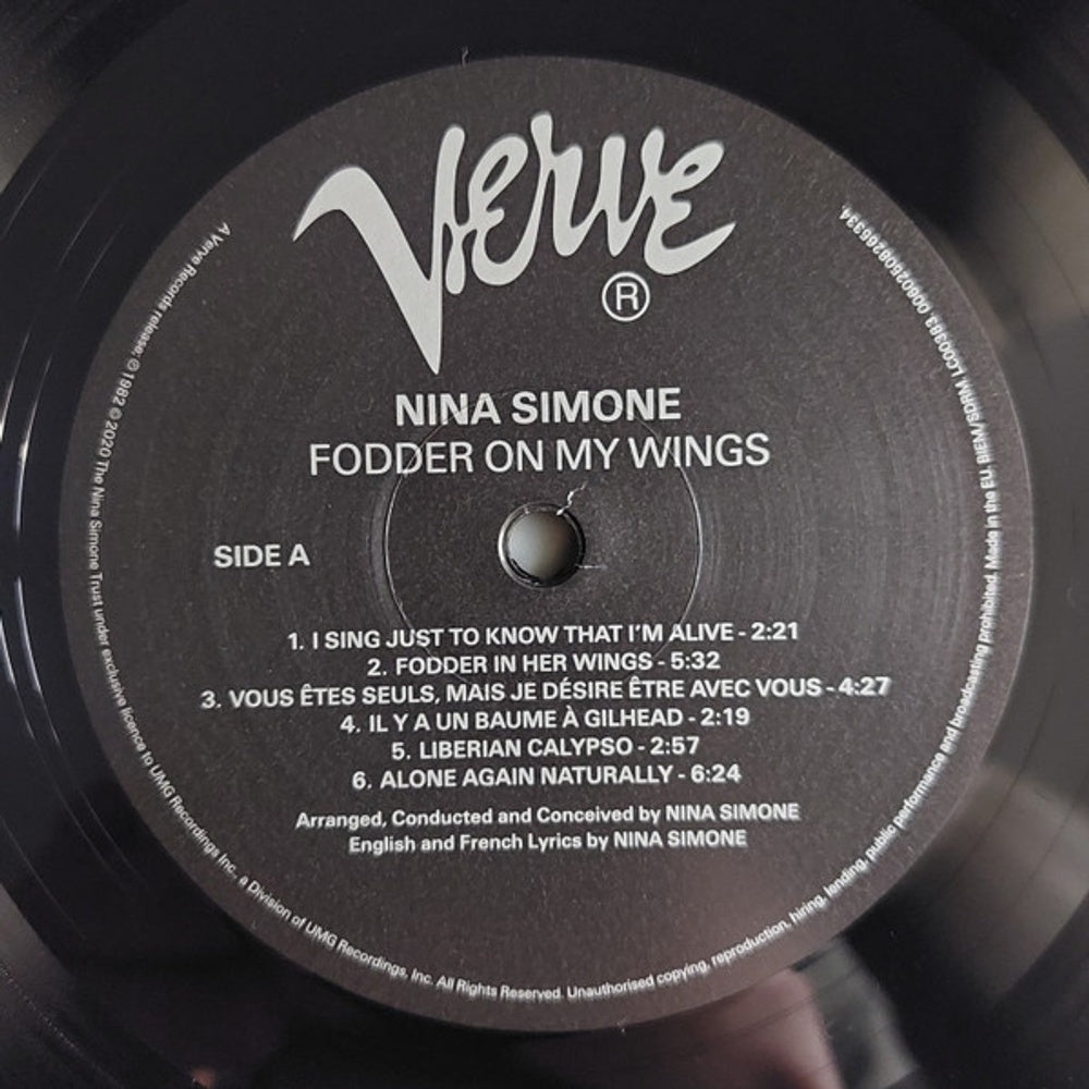 Nina Simone – Fodder On My Wings (LP Vinyl) Vinyl Record