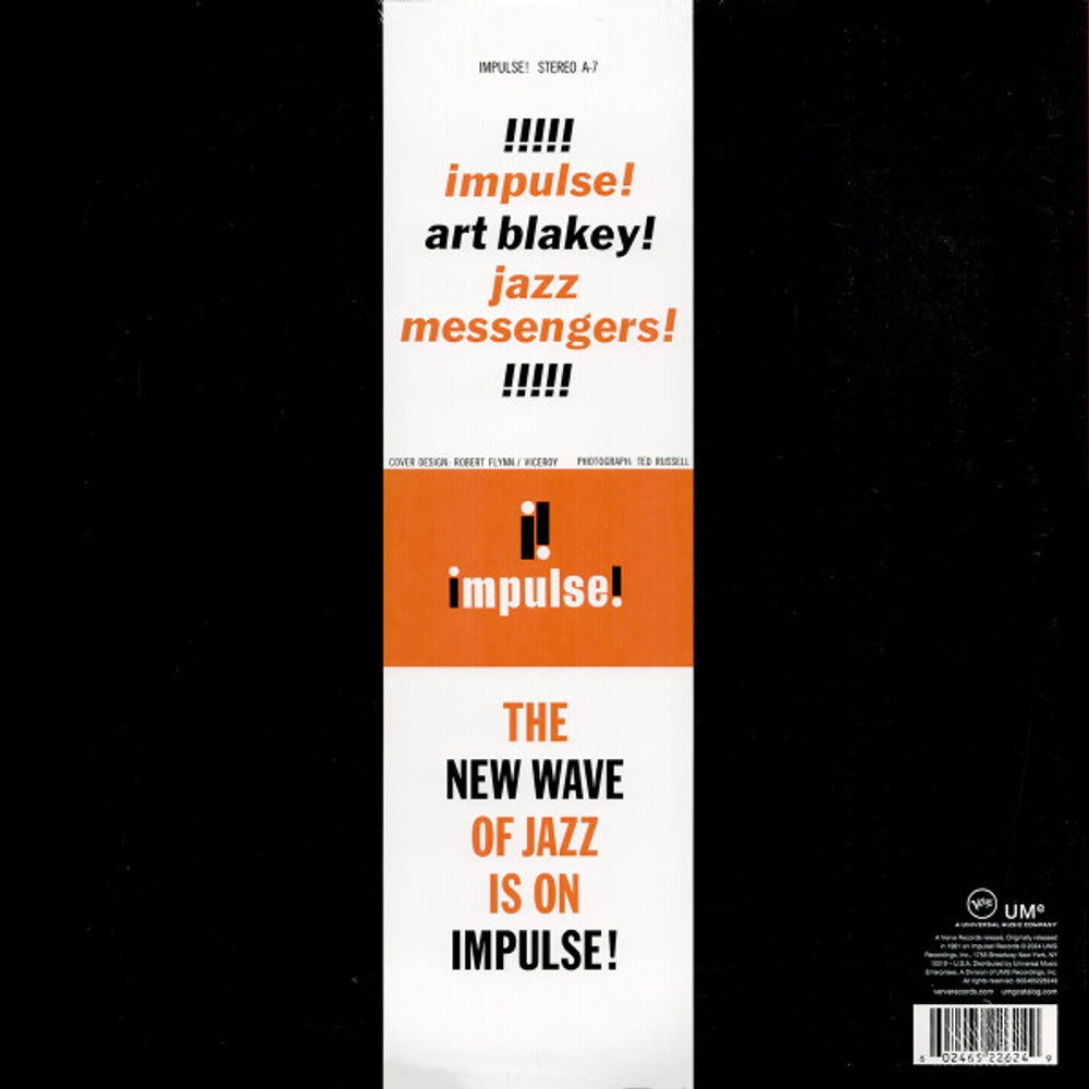 Art Blakey & His Jazz Messenger – impluse! (LP Vinyl) Vinyl Record