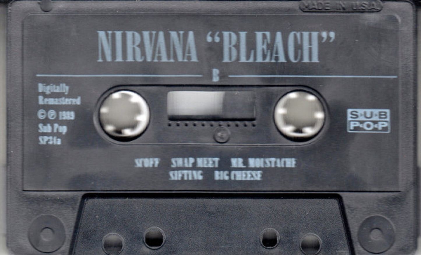 Nirvana – Bleach Cassette Tape