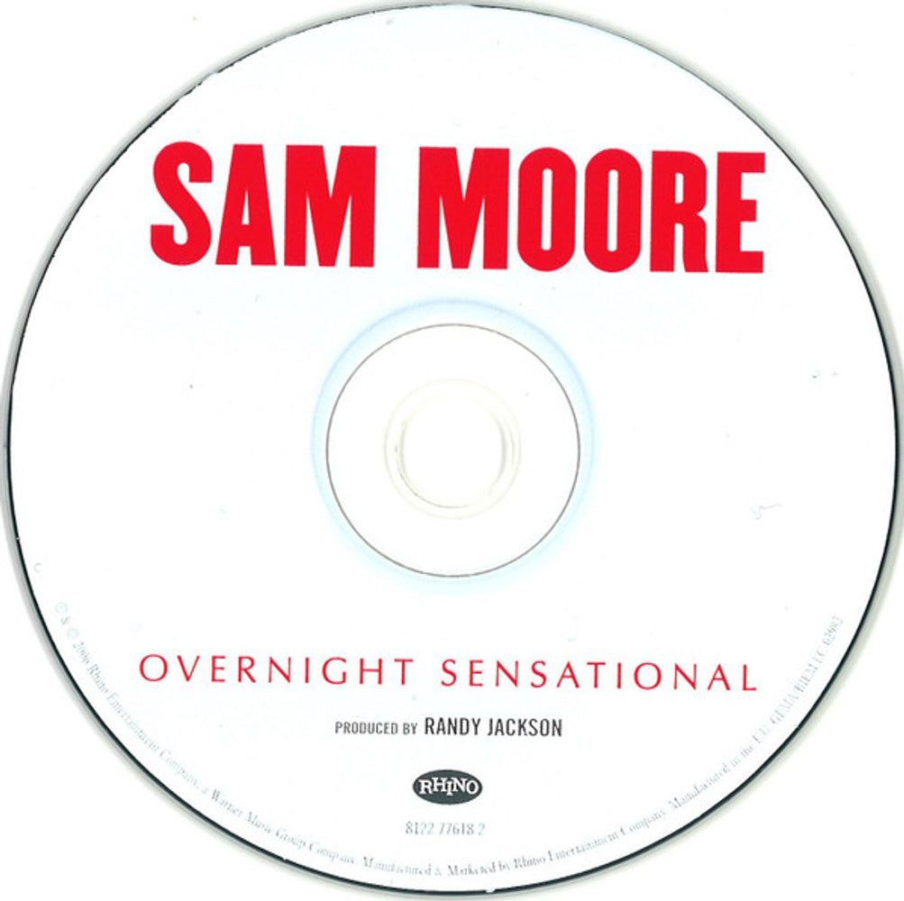 Sam Moore – Overnight Sensational Music CD