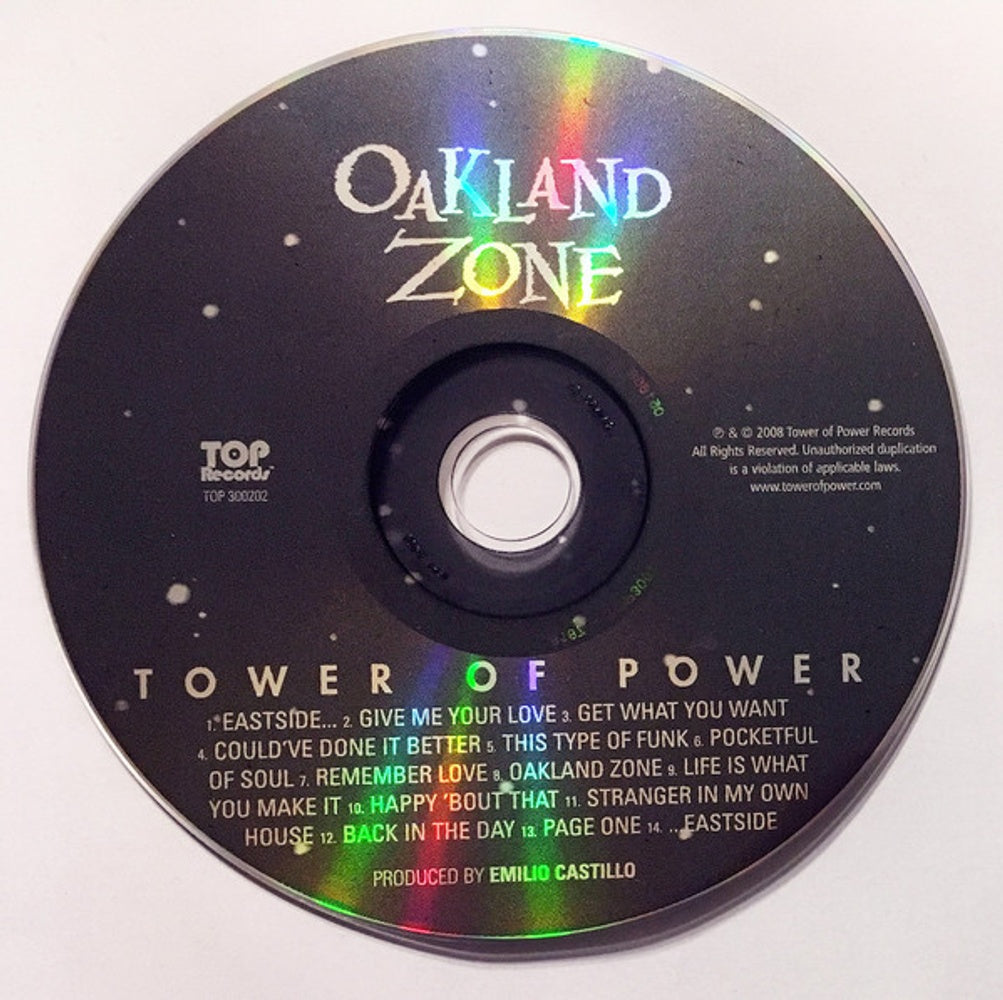 Tower Of Power – Oakland Zone Music CD