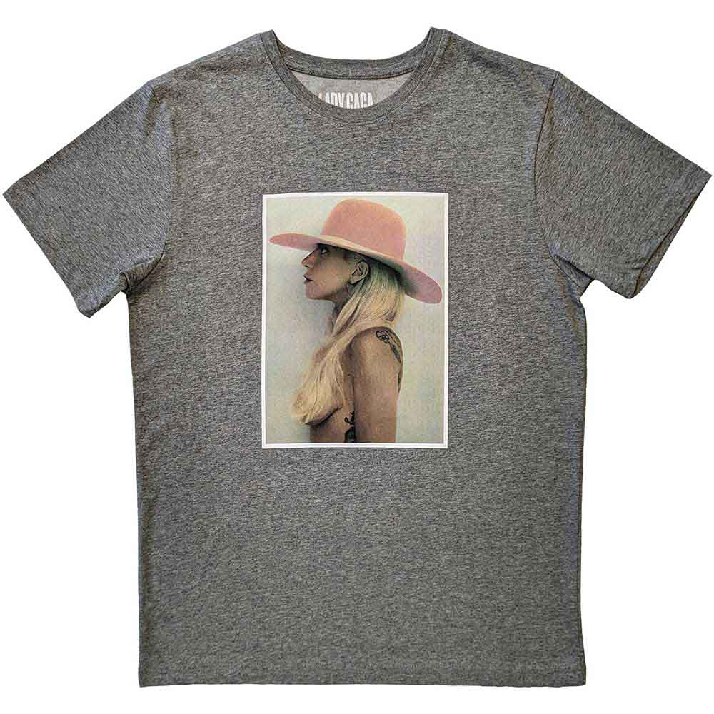 Lady Gaga Pink Hat Mens T Shirt Officially Licensed