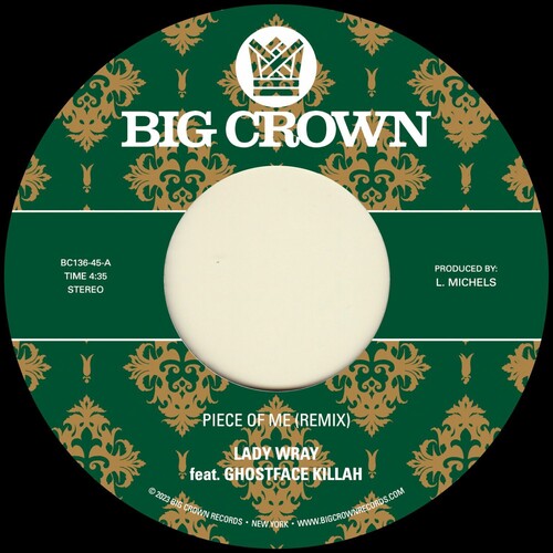 Piece Of Me (feat. Ghostface Killah) b/ w Joy & Pain (Pete Rock Remix) (7" Single) Vinyl Record