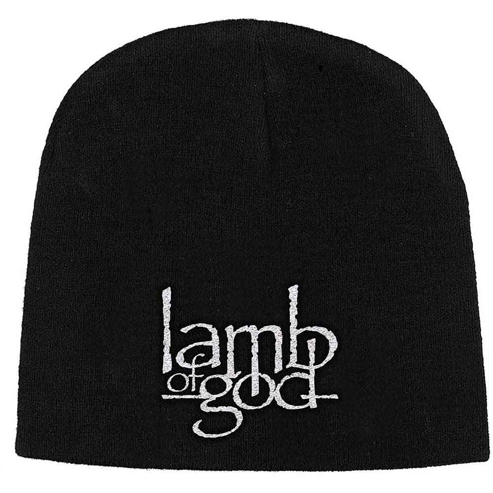Lamb Of God Logo Beanie Hat Officially Licensed