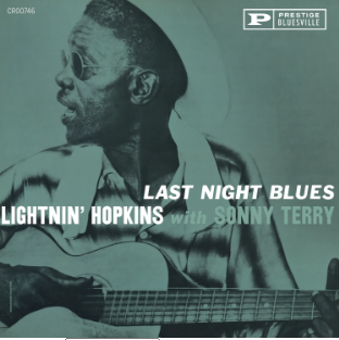 Last Night Blues (Bluesville Acoustic Sounds Series) Vinyl Record