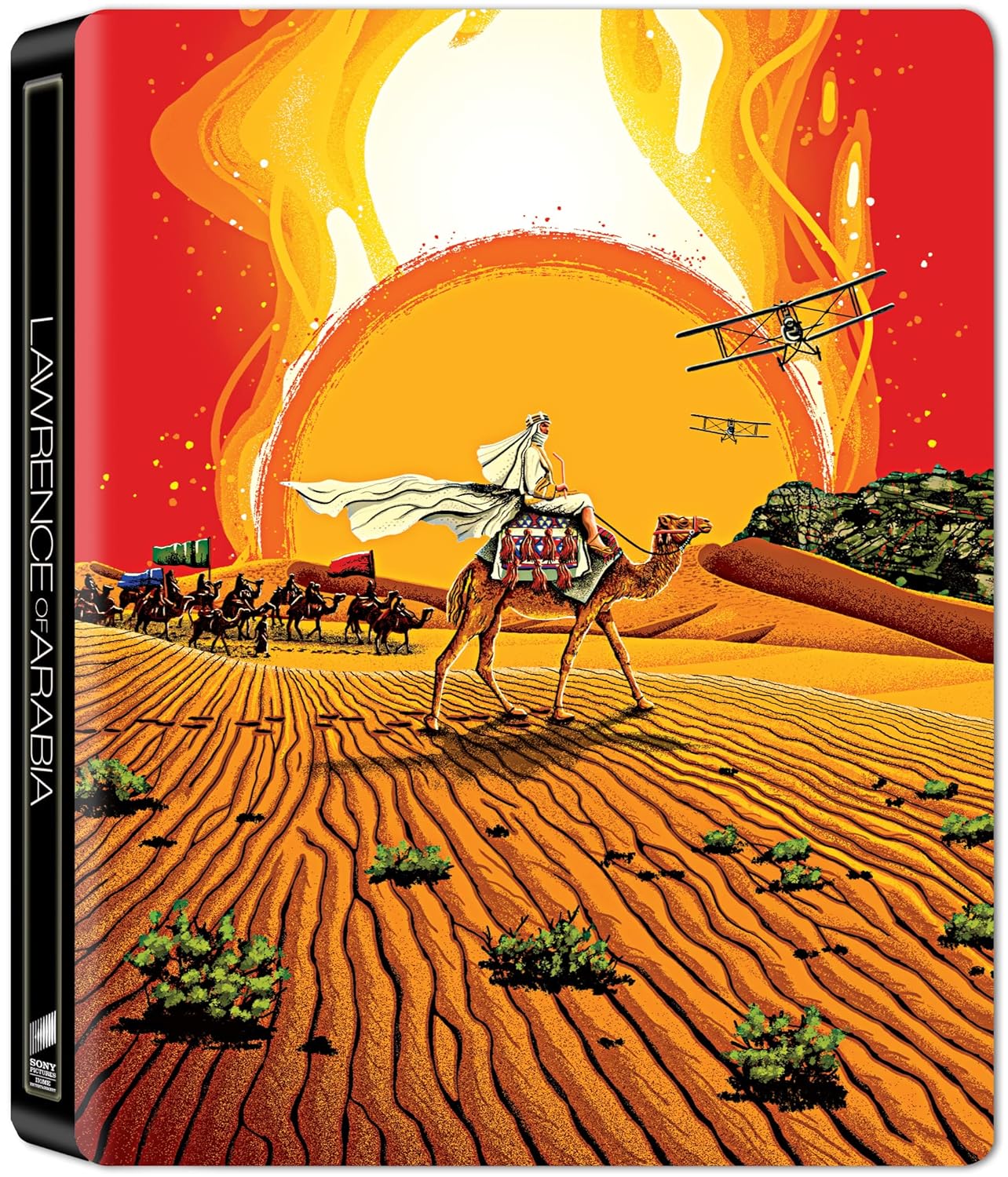 Lawrence of Arabia: 60th Anniversary Limited Edition Steelbook (4K Ultra HD + Blu-ray + Digital) - Used