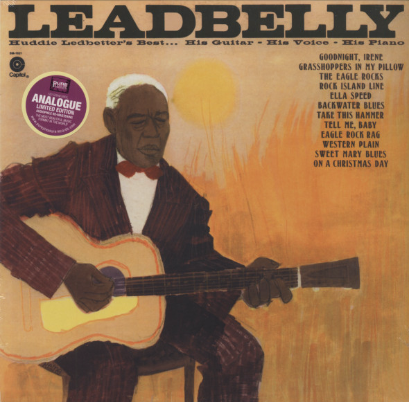 Huddie Ledbetter'S Best - His Guitar-His Voice-His Piano Vinyl Record