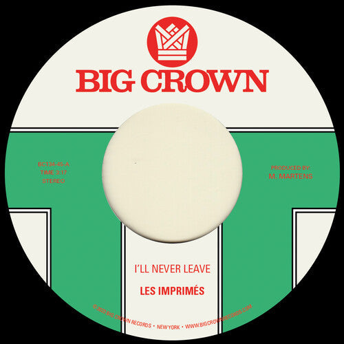I'll Never Leave B/ w If I Vinyl Record
