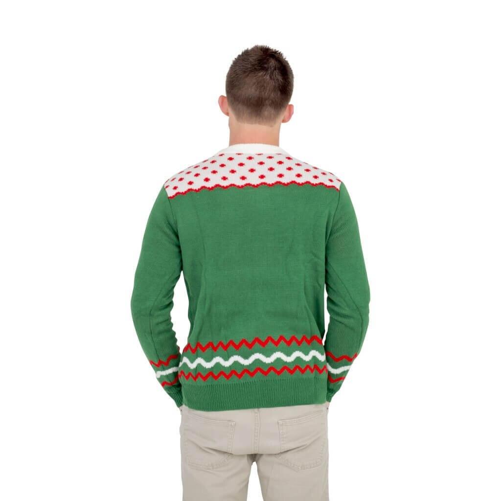 Let's Get Baked Blazed Gingerbread Ugly Christmas Xmas Sweater