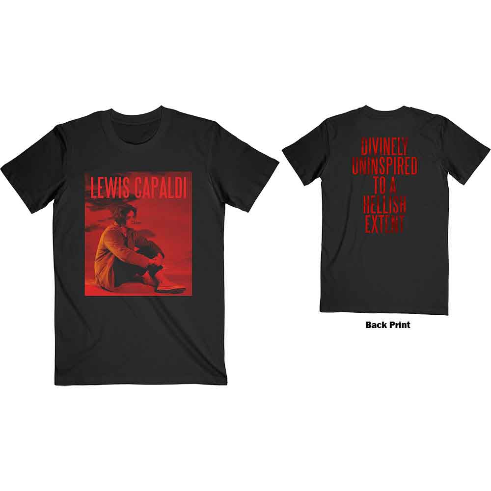 Lewis Capaldi Divinely Uninspired Mens T Shirt Officially Licensed