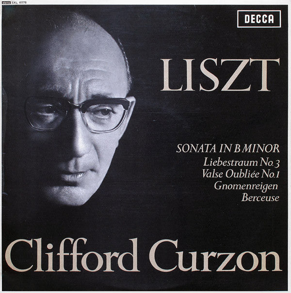 A Liszt Recital Vinyl Record