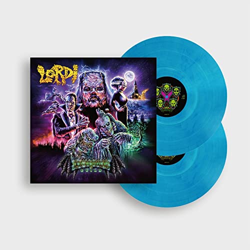 Lordi - Screem Writers Guild 2LP (transparent+blue marbled in gatefold) Vinyl Record