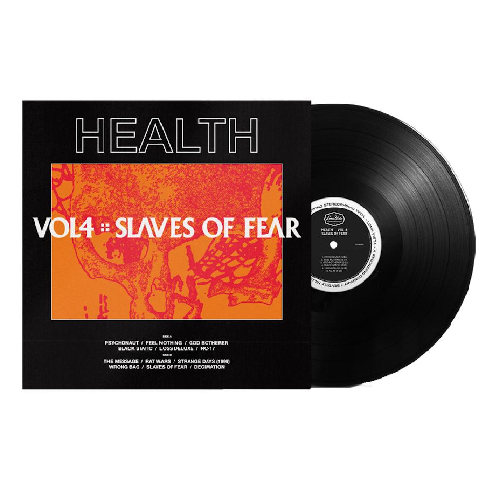 Health Vol. 4 Slaves of Fear Black LP Vinyl Record