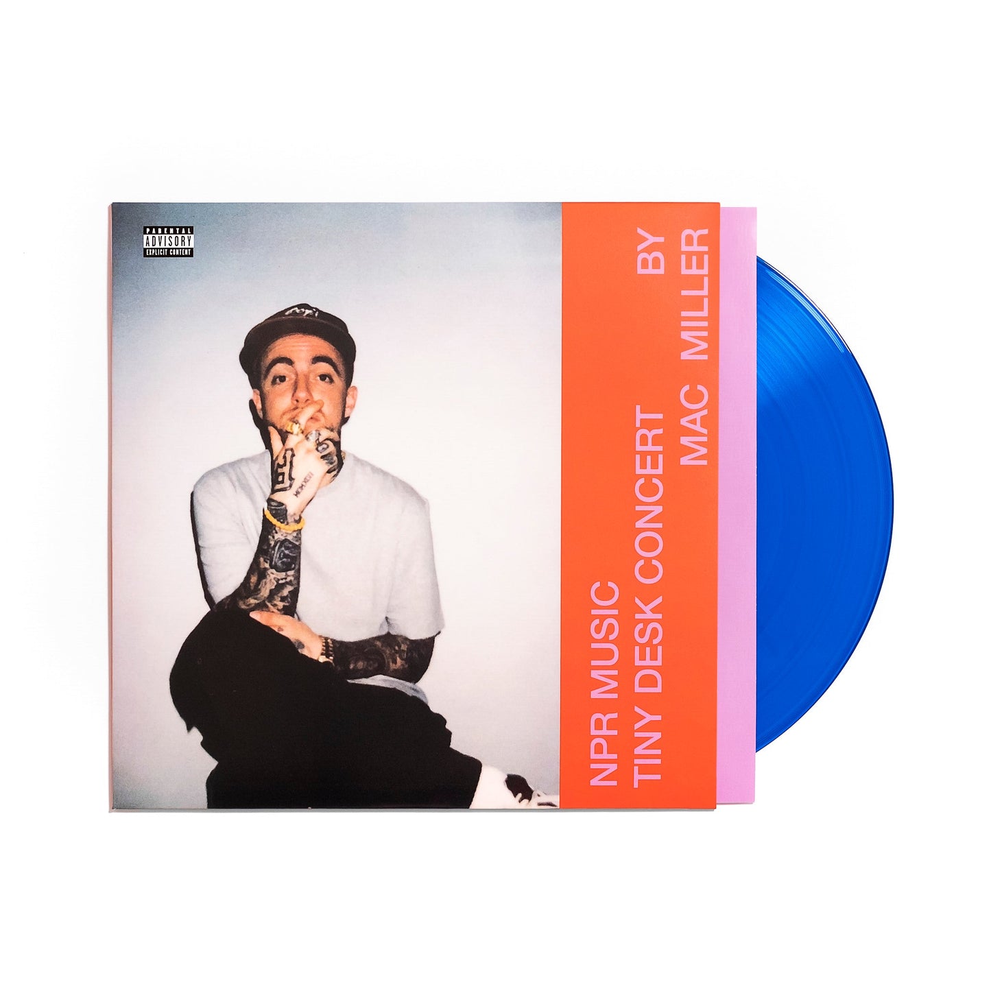 Mac Miller - NPR Music Tiny Desk Concert (translucent blue LP with B-side etching) Vinyl Record