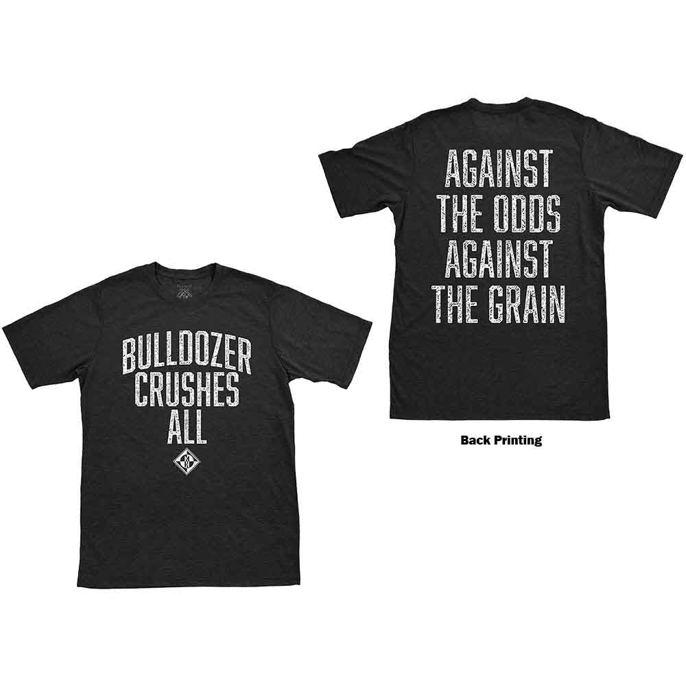 Machine Head Bulldozer Mens T Shirt Officially Licensed