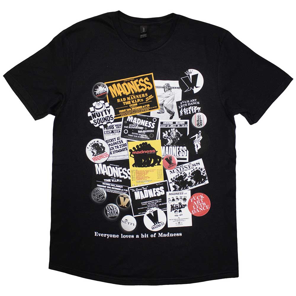 Madness Posters & Stickers Mens T Shirt Officially Licensed