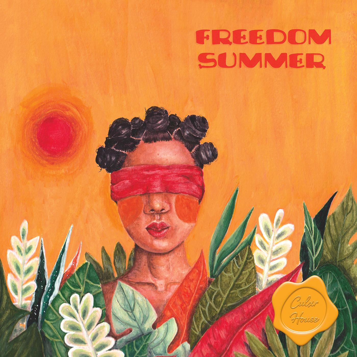 Marcey & XOBOI Yates - Culxr House:Freedom Summer (TRANSPARENT GREEN VINYL) Vinyl Record