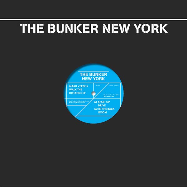 MARK VERBOS - Walk the Distance EP Vinyl Record