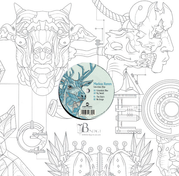 Columbian Blue Vinyl Record