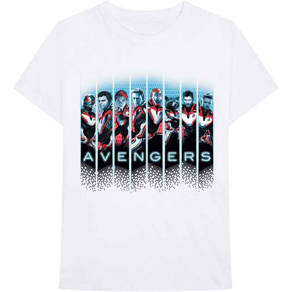 Marvel Comics Avengers Portraits Mens T Shirt Officially Licensed