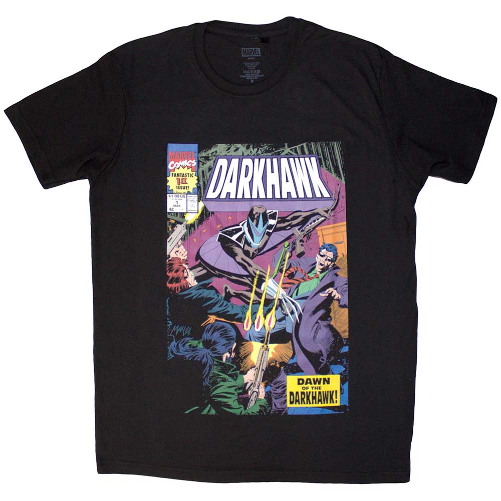 Marvel Comics Darkhawk Comic Cover Mens T Shirt Officially Licensed