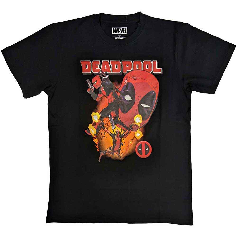 Marvel Comics Deadpool Collage 2 Mens T Shirt Officially Licensed