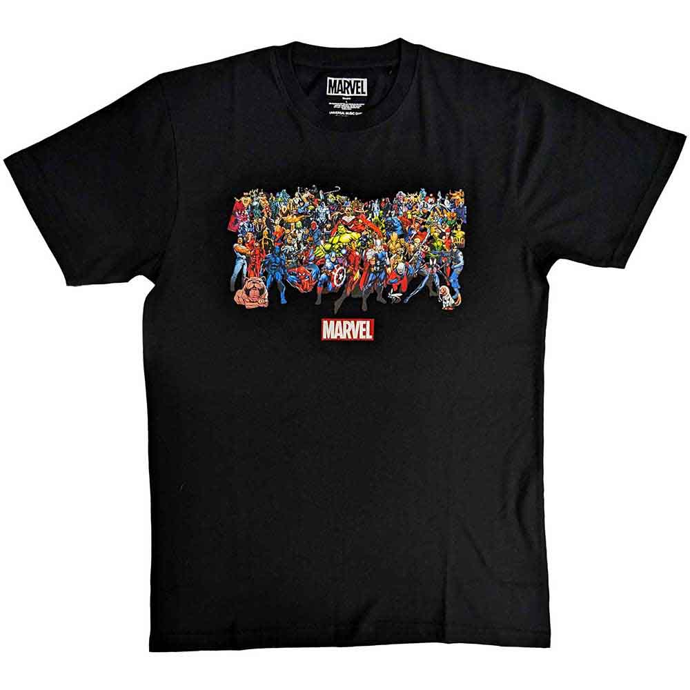 Marvel Comics Full Characters Mens T Shirt Officially Licensed