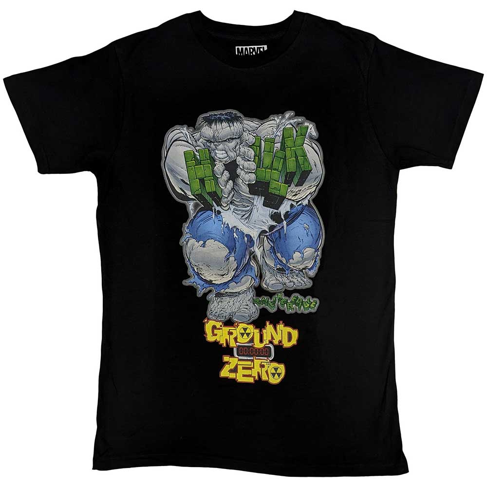 Marvel Comics Hulk Ground Zero Mens T Shirt Officially Licensed