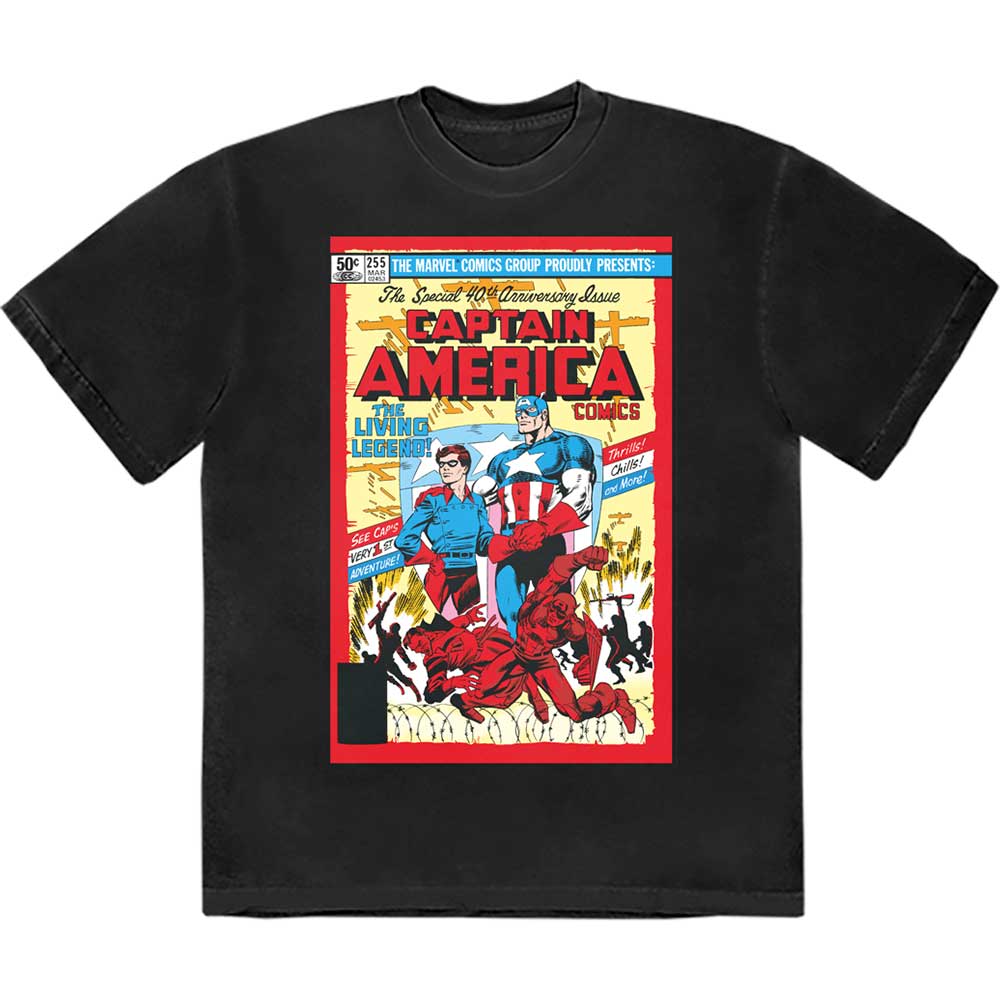 Marvel Comics Living Legend Comic Cover Mens T Shirt Officially Licensed