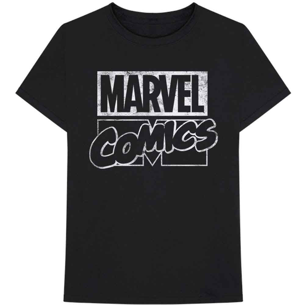 Marvel Comics Logo Mens T Shirt Officially Licensed