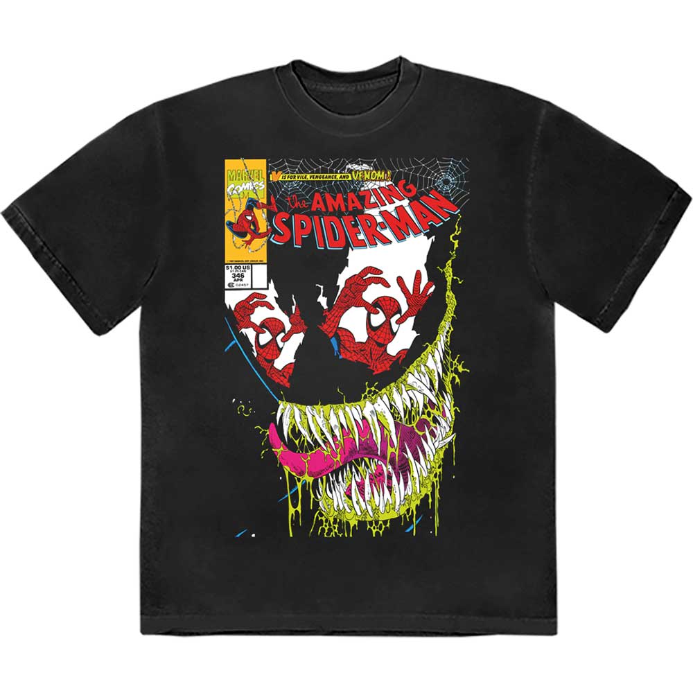 Marvel Comics V Is For... Comic Cover Mens T Shirt Officially Licensed