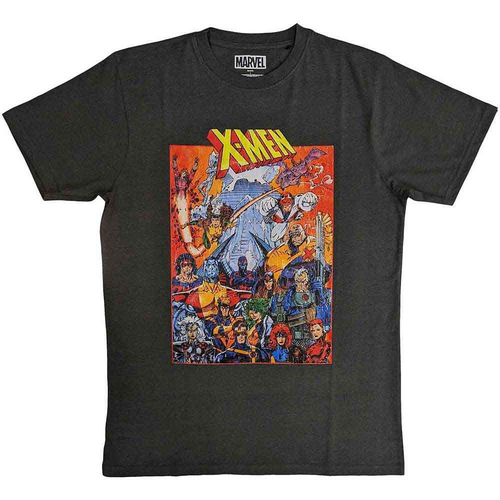 Marvel Comics X-Men Full Characters Mens T Shirt Officially Licensed