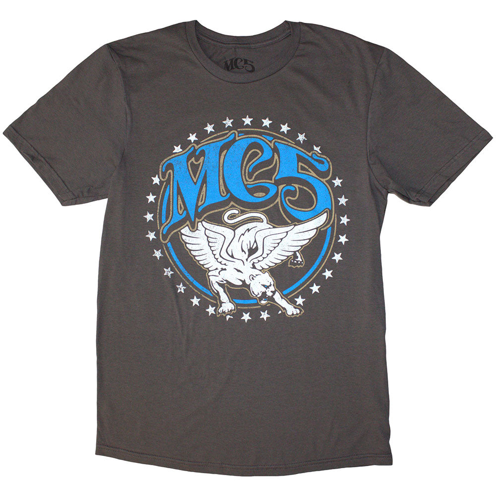 Mc5 Winged Panther Mens T Shirt Officially Licensed